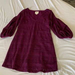 Maeve Purple Dress Size Small
